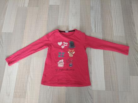 Triko dlouhý rukáv, 128