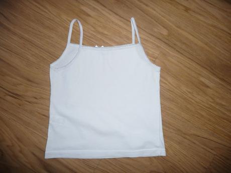 Bílé tílko george na 4-5l- vel.110, george,110