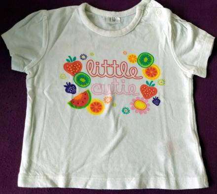 Tričko s ovocem, f&f,80