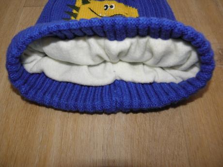 Chlapecká zimní čepice podšitá fleecem vel.116/128, 122