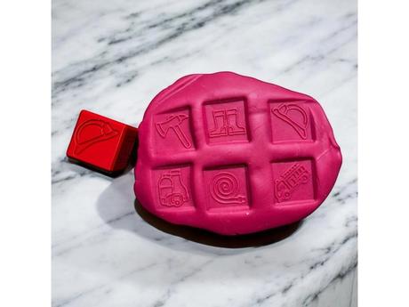 Otiskávací kostka - hasiči, 