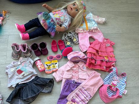 Zapf baby born starší sestřička + doplňky, 