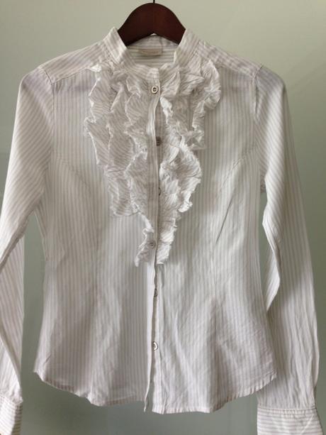 Elegantní béžová košile blůza zn. bonapart vel. 38, 38