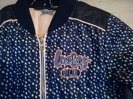 Bunda dívčí jarní vel. 128., 128