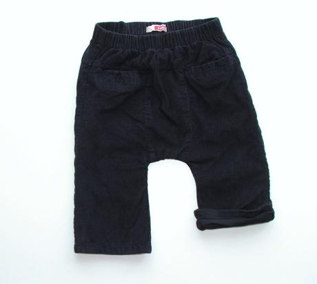 K510 podšité manšestráky vel. 6m, 68