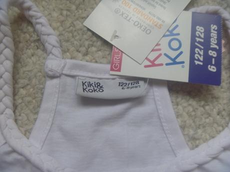 Nové tílko s kočičkou zn. kiki & koko vel. 122/128, kiki&koko,122