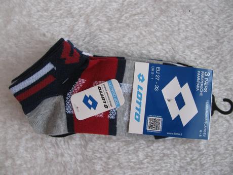 Kotníkové ponožky - 3 pack lotto, lotto,33