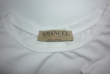 Dámské bílé tričko la manuel, l