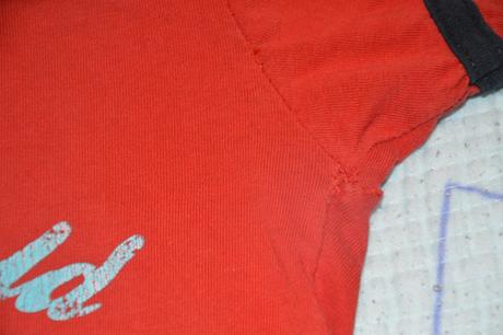 116 červené bavlněné tričko se šmouly, 116