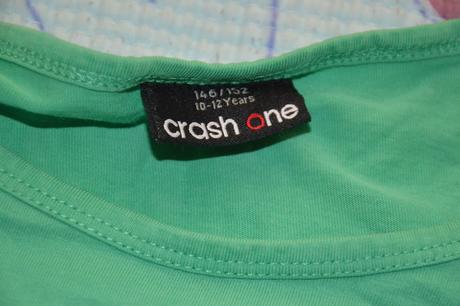 146 zelené tričko triko se srdcem, crashone,146
