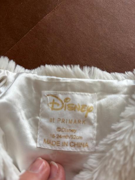 Krásný chlupatá vestička- v.92, disney,92