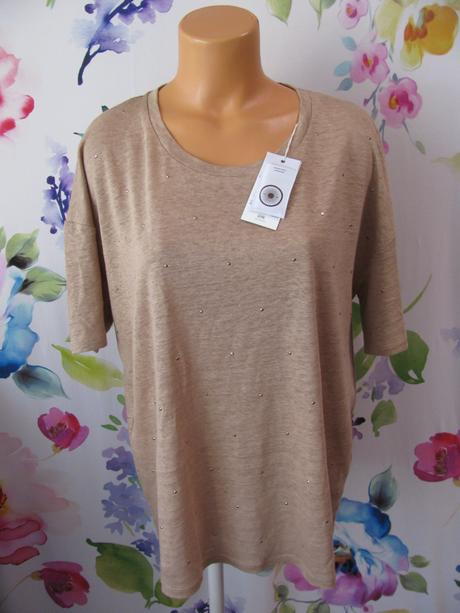 Dámská lněná italská halenka kangra, 48