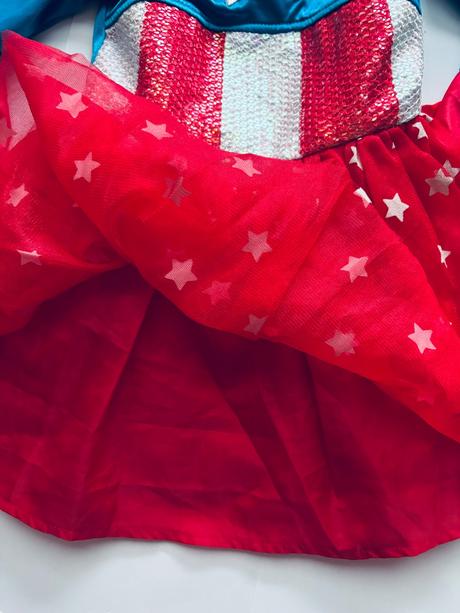 An12/ kostým šaty capitan america - v.3/4 roky,