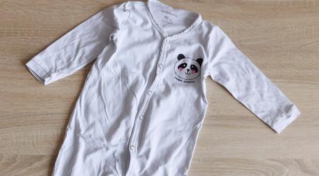 Overálek fox & bunny s pandou vel.74/80, fox & bunny,74