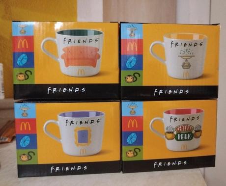 Hrnky mcdonald's friends přátelé, 