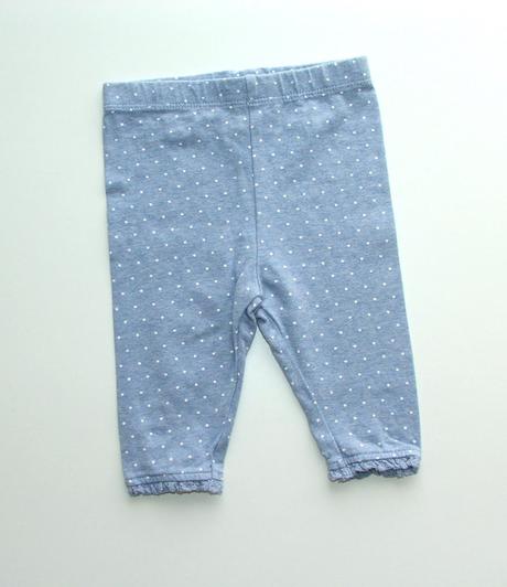 K362 bledě modré legíny vel. 62, george,62