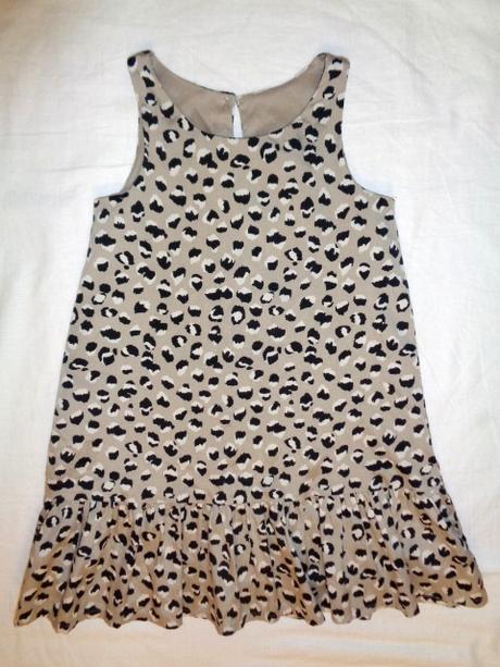 Krásné stříbrnohnědě tygrované šaty, girl2girl,116