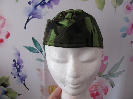 Maškarní kostým-čepice,lodička voják,vojákyně,