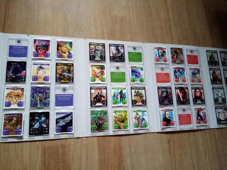 Kniha s kartičkami star wars, 