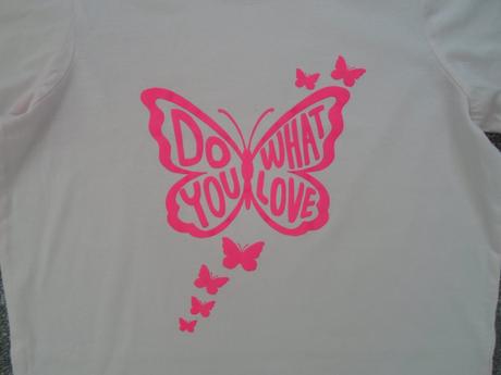 Růžové tričko triko krátký rukáv, primark,158