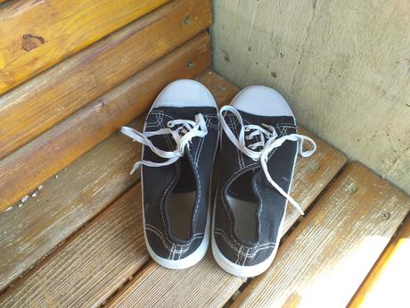 Tenisky jako nové - černé, vel. 35, 35