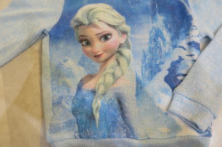 Svetřík s elsou přízový, h&m,98