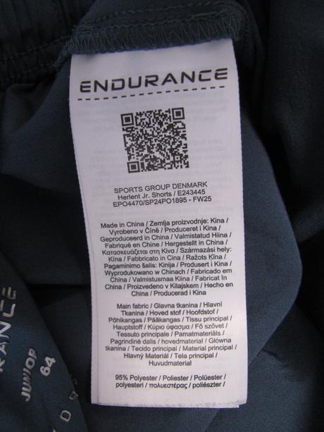 Funkční šortky/plavky endurance, 164