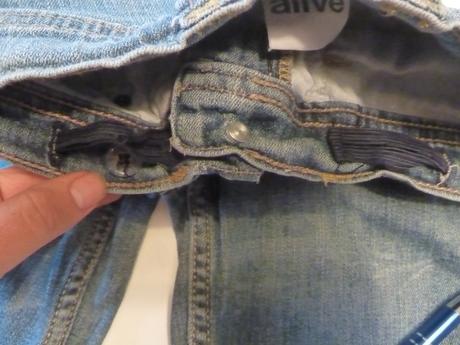 Dívčí rifle, džíny rovného až slim střihu, alive,140