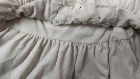 Kabátek chlupatý dívčí, 116