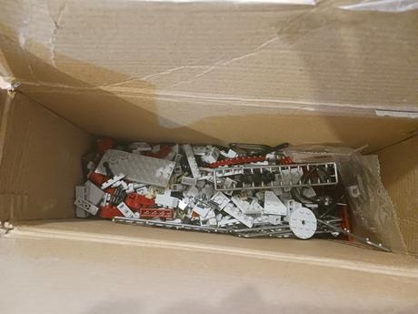 Stavebnice battleship loď.,