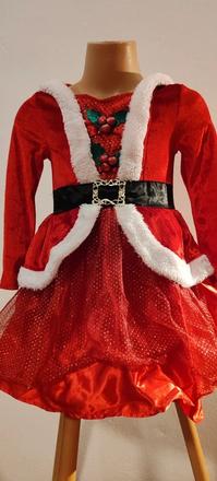 Vánoční santa šaty, 98