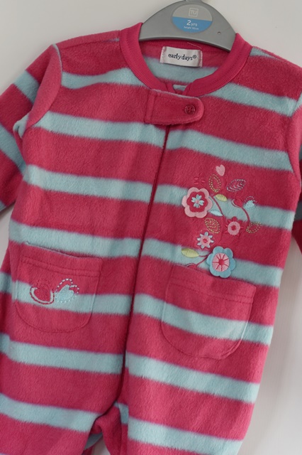 Fleesový overal vel. 0 - 6 m, early days,62