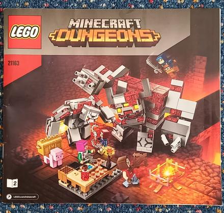 Lego minecraft 21163 - the redstone battle.,