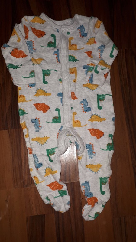 Šedý overal s dinosury 68, next,68