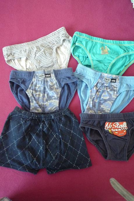 5 x slipy, 1 x trenkoslipy, 104