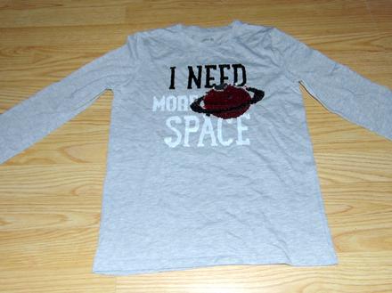 Tričko s měnícími flitry, 152