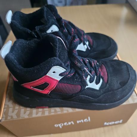 Barefoot zimní boty koel - sami red vel. 35, koel4kids,35