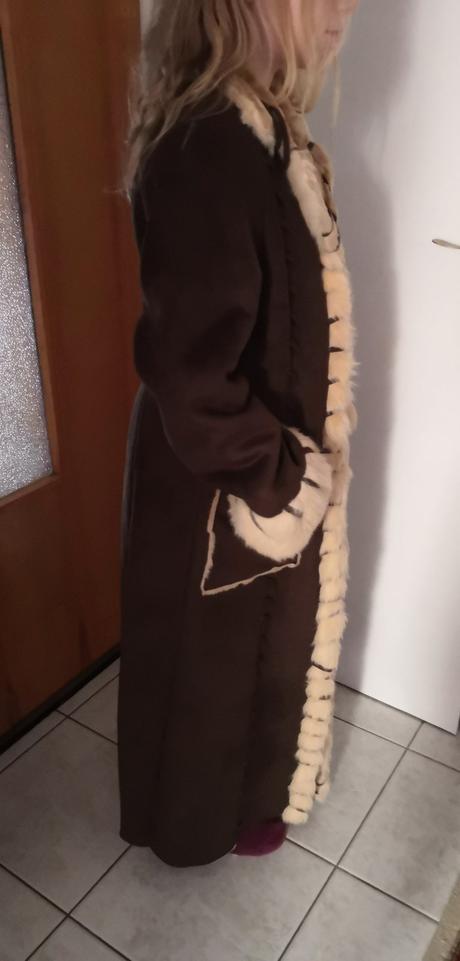 Kožich kabát vel 36 teplý, 36