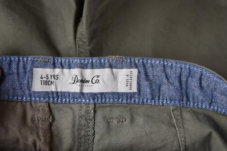 Kraťasy vel. 4 - 5 let, denim co,110