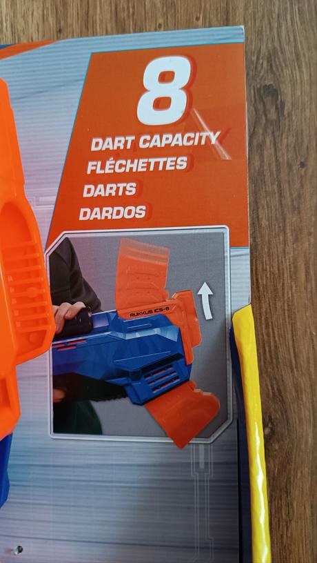 Nerf rukkus zbraň - hračka.,