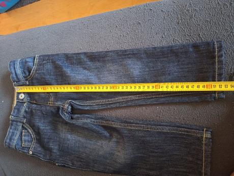 Rifle značky denim co  slim, vel. 3-4 roky (104cm), denim co,104
