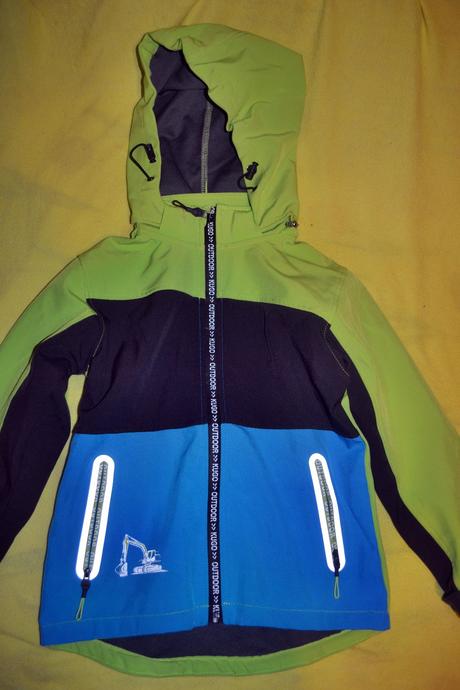 Softshellová jarní bunda kugo na 4-5 let, kugo,110