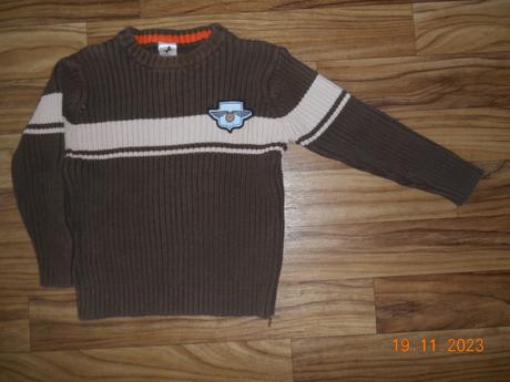 Chlapecký pletený svetr, palomino,110