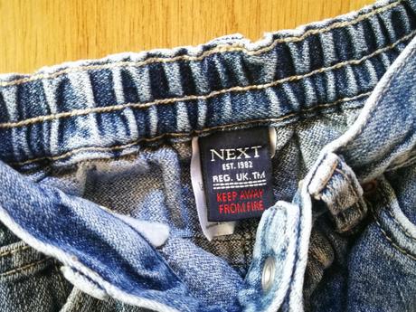 Džíny kalhoty zn. next - modré, v. 86, next,86