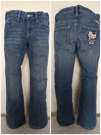 Džíny s kitty, h&m,122