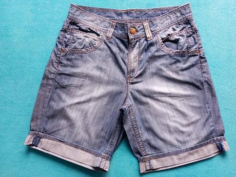 Šortky zn."denim tech" vel."38", denim,38