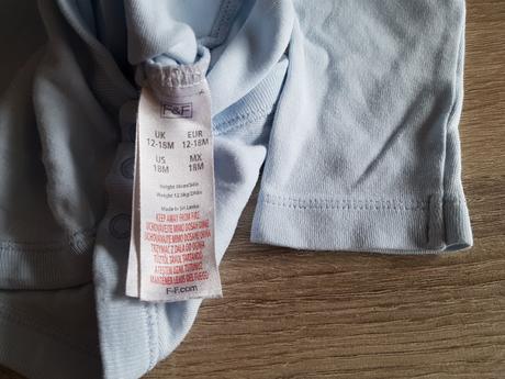 Dětské body vel. 12-18 měsíců, značky f&f, f&f,86