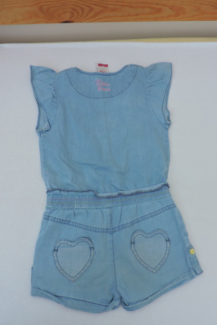 Džínový overálek s myškou minnie, disney,98