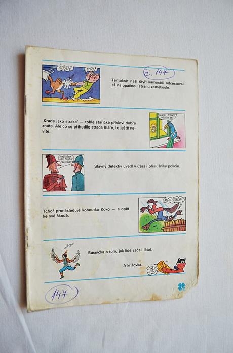 Dětský časopis čtyřlístek 147/ cesta do neznáma, 