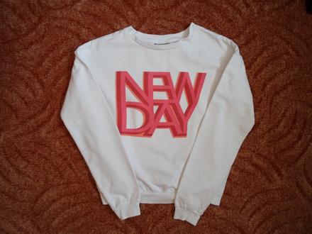 Bílá mikina mikinka, 152